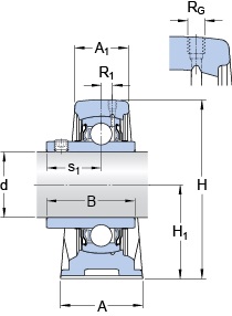 Bearing SYM 1.15/16 TF
