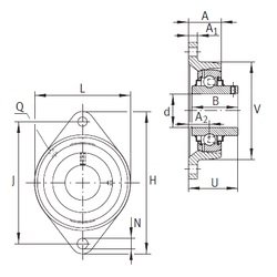 Bearing RCJTY65-214