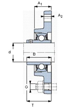 Bearing YAR 204-2FW/VA201