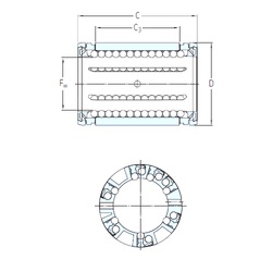 Bearing LBCR 40 A-2LS