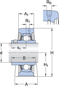 Bearing SYF 35 TF