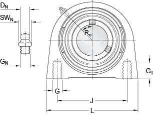 Bearing SYF 35 TF