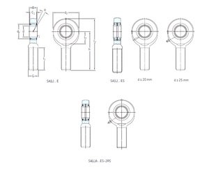 Bearing SAA45ES-2RS