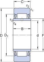 Bearing NA 2203.2RS