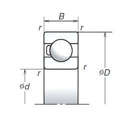 Bearing 6209T1X