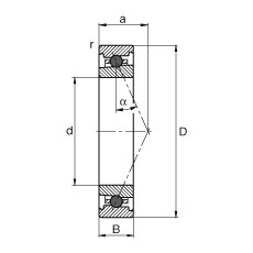 Bearing HC71921-E-T-P4S