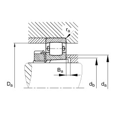 Bearing 20232-K-MB-C3 + H3032