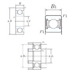 Bearing 696-2RD