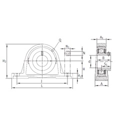 Bearing PASEY25-N