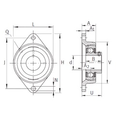 Bearing PCJTY5/8
