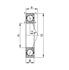 Bearing B7032-E-T-P4S