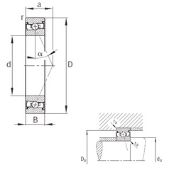 Bearing HSS7005-E-T-P4S