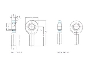 Bearing SA80TXE-2LS