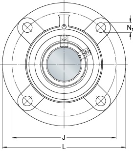 Bearing FYRP 2 1/2-3