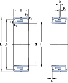 Bearing NNU 4964 BK/SPW33