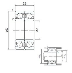 Bearing 7311DF