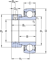 Bearing E2.YET 208