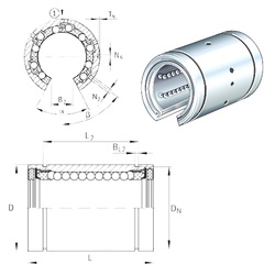 Bearing KBO16-PP