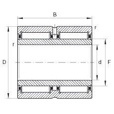 Bearing NA6910-ZW