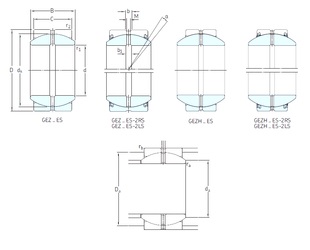 Bearing GEZ010ES