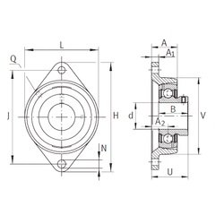 Bearing PCJTY3/4