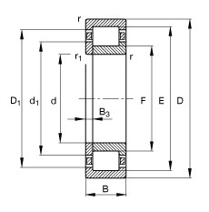 Bearing NUP2344-EX-TB-M1