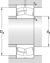 Bearing 22348 CC/W33