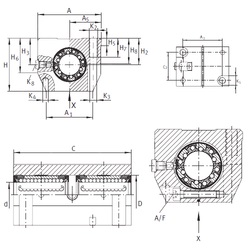 Bearing KTNS 30 C-PP-AS