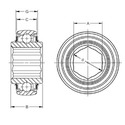 Bearing SBX0762LLMC4/L738Q1