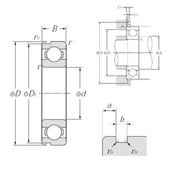 Bearing 6221N