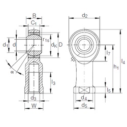 Bearing GIKR 30 PB