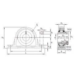 Bearing RASE90-FA164