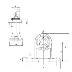 Bearing UCPH209