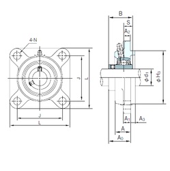 Bearing UCFS317