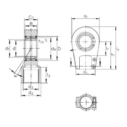Bearing GIHRK 80 DO
