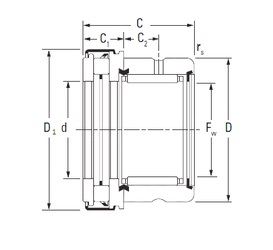 Bearing RAXZ 530