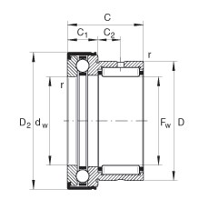 Bearing NKX50-Z