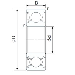 Bearing 6805NSE