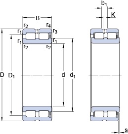 Bearing NNCF 5076 CV