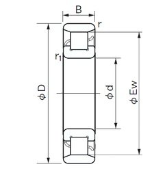 Bearing N 408