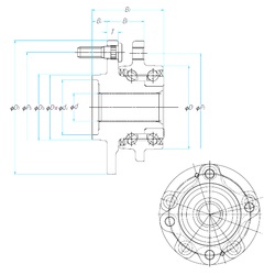 Bearing ZA-58BWKH17B-Y-5CP01