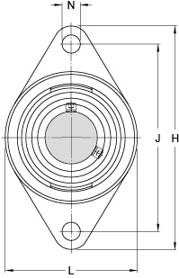 Bearing FYT 25 TF/VA228