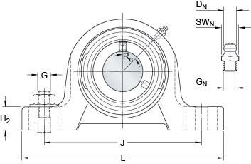 Bearing SYH 1.3/16 WF