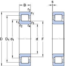 Bearing NJ 1038 ML