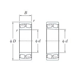 Bearing 23244RK