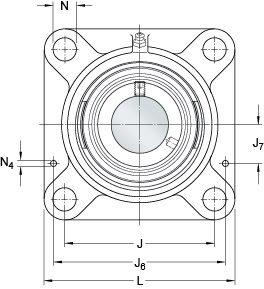 Bearing FY 1.11/16 FM