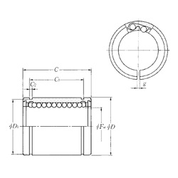 Bearing KLM25S