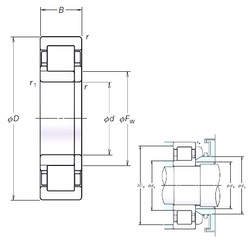 Bearing NUP324EM