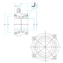 Bearing ZA-54KWH01M-Y-2CA-01