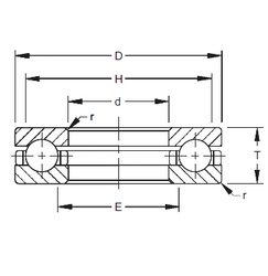 Bearing 50TVB190
